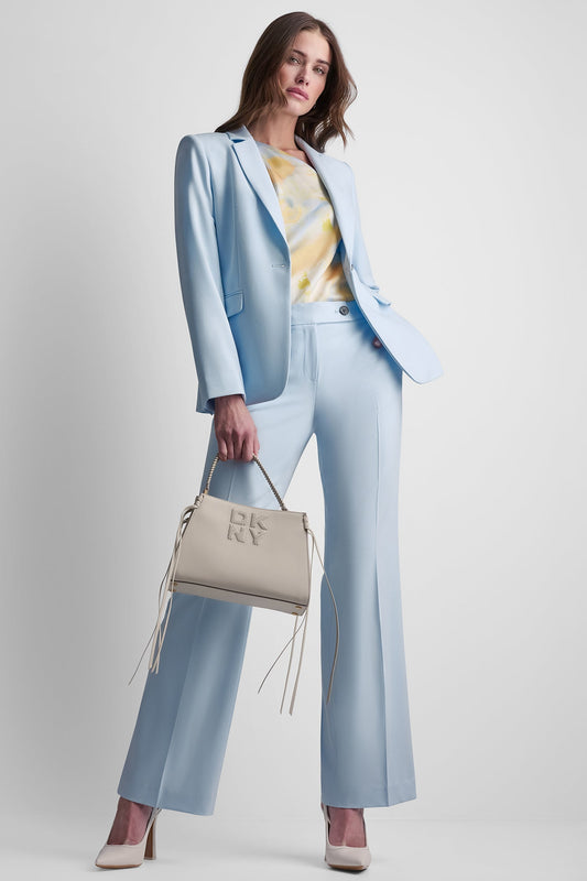 DKNY SINGLE BUTTON FRONT BLAZER