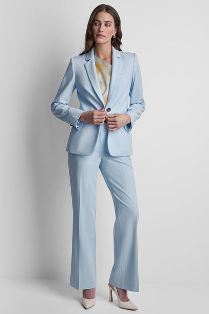 DKNY SINGLE BUTTON FRONT BLAZER