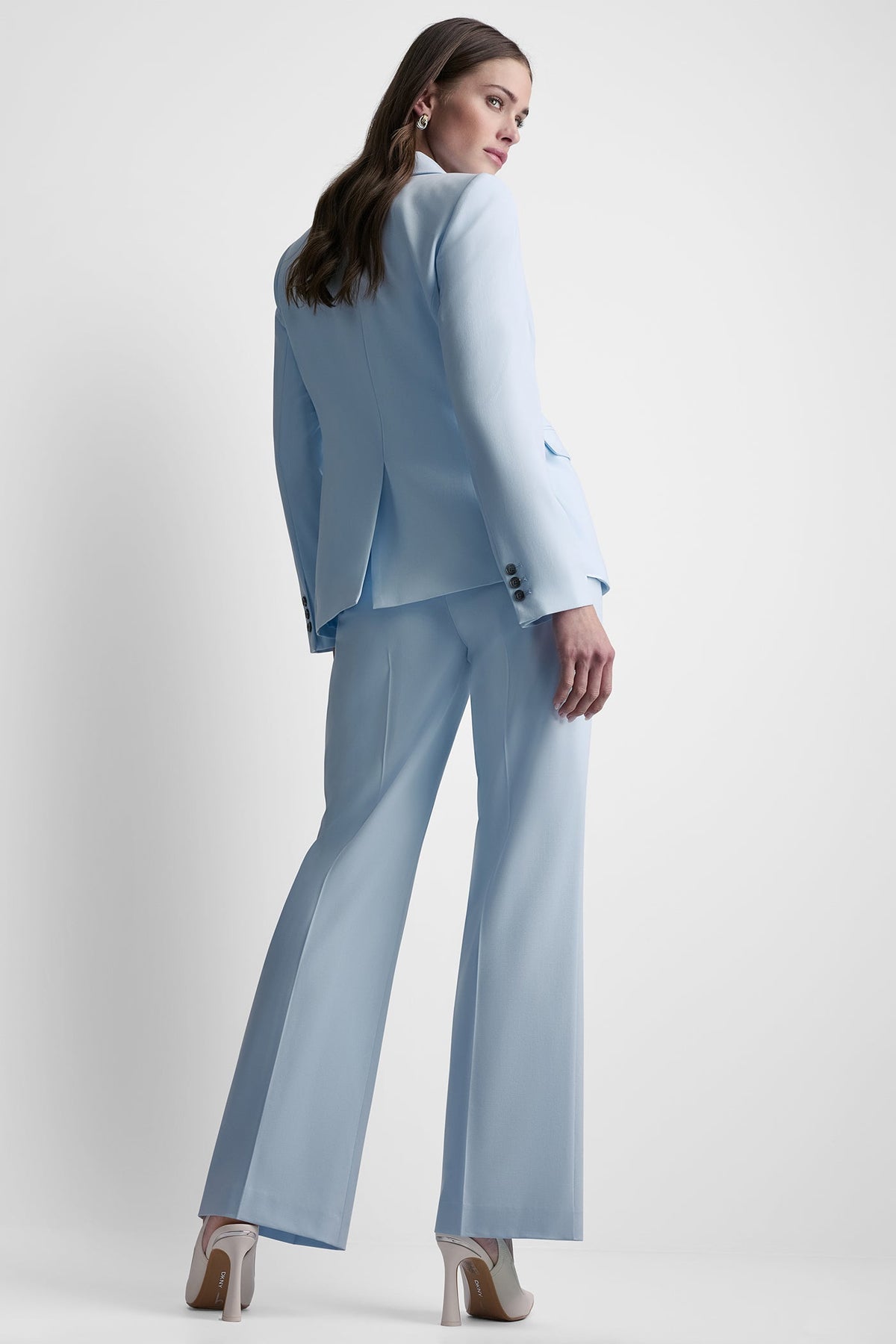 DKNY SINGLE BUTTON FRONT BLAZER