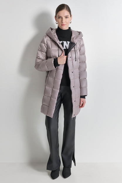 DKNY DOWN FILLED LONG PUFFER