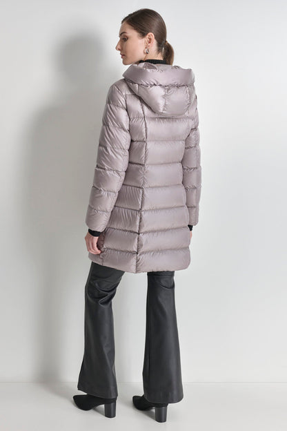 DKNY DOWN FILLED LONG PUFFER