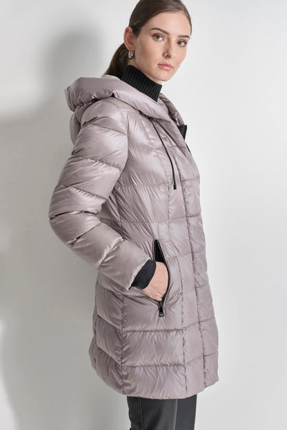 DKNY DOWN FILLED LONG PUFFER