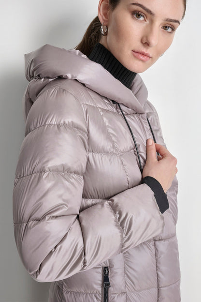 DKNY DOWN FILLED LONG PUFFER