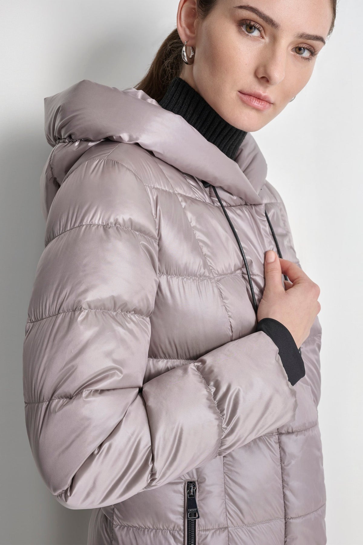 DKNY DOWN FILLED LONG PUFFER