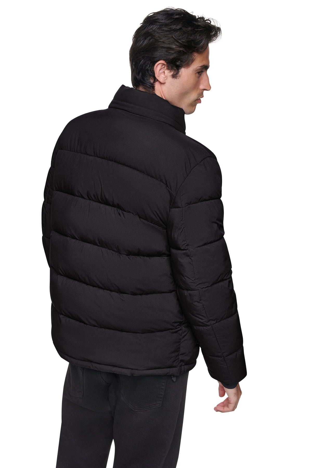 DKNY HEAVY WEIGHT HOODED PUFFER