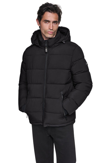 DKNY HEAVY WEIGHT HOODED PUFFER