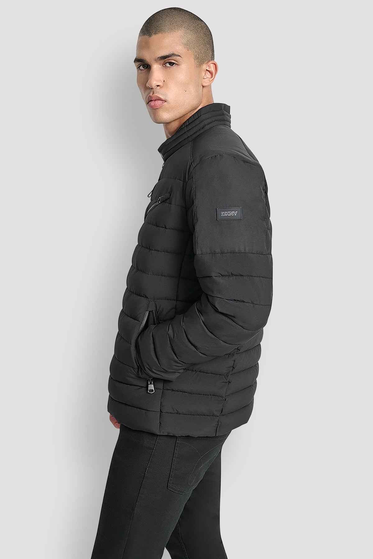 DKNY LIGHT WEIGHT MOTO JACKET