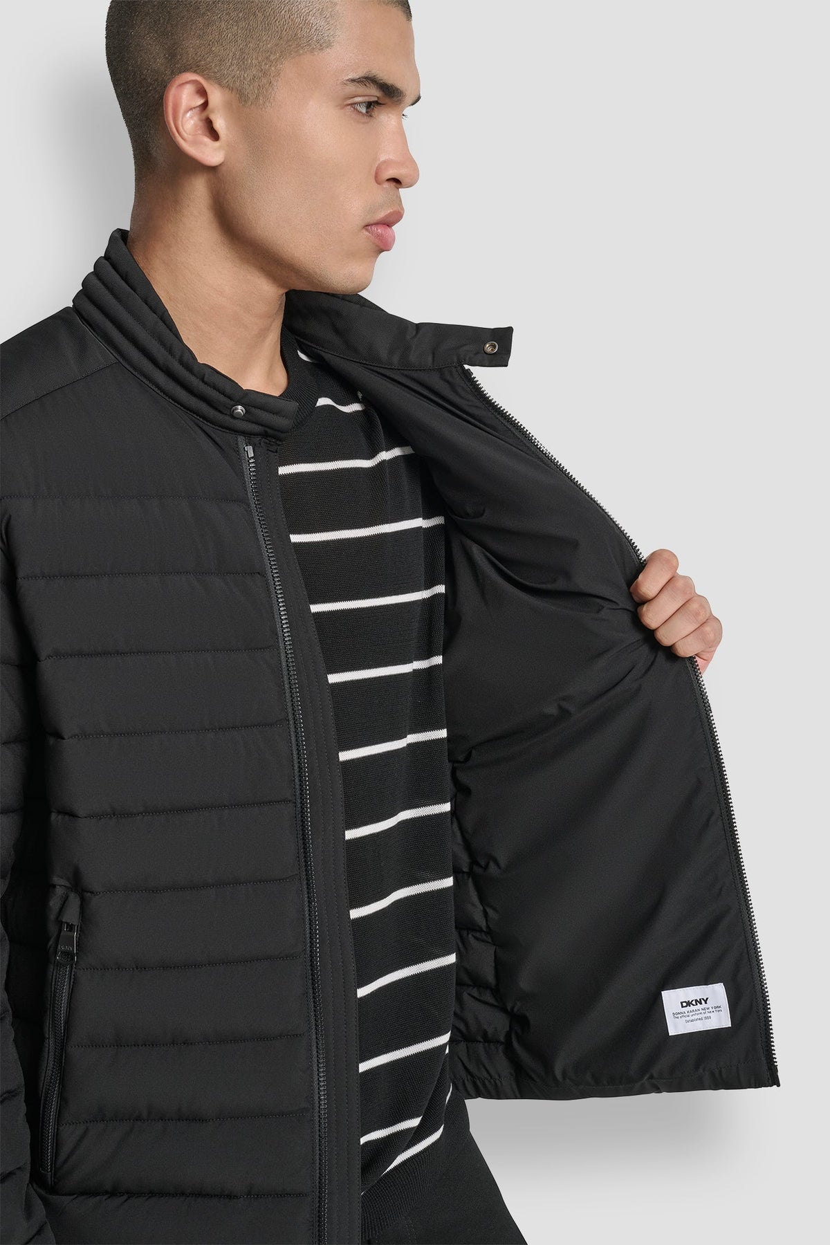 DKNY LIGHT WEIGHT MOTO JACKET