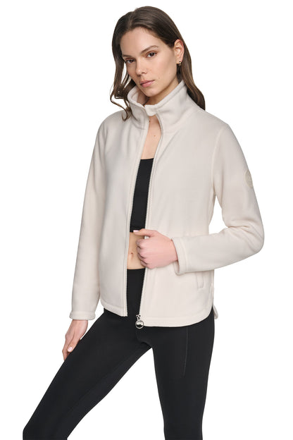 DKNY TECH FLEECE FULL ZIP JACKET
