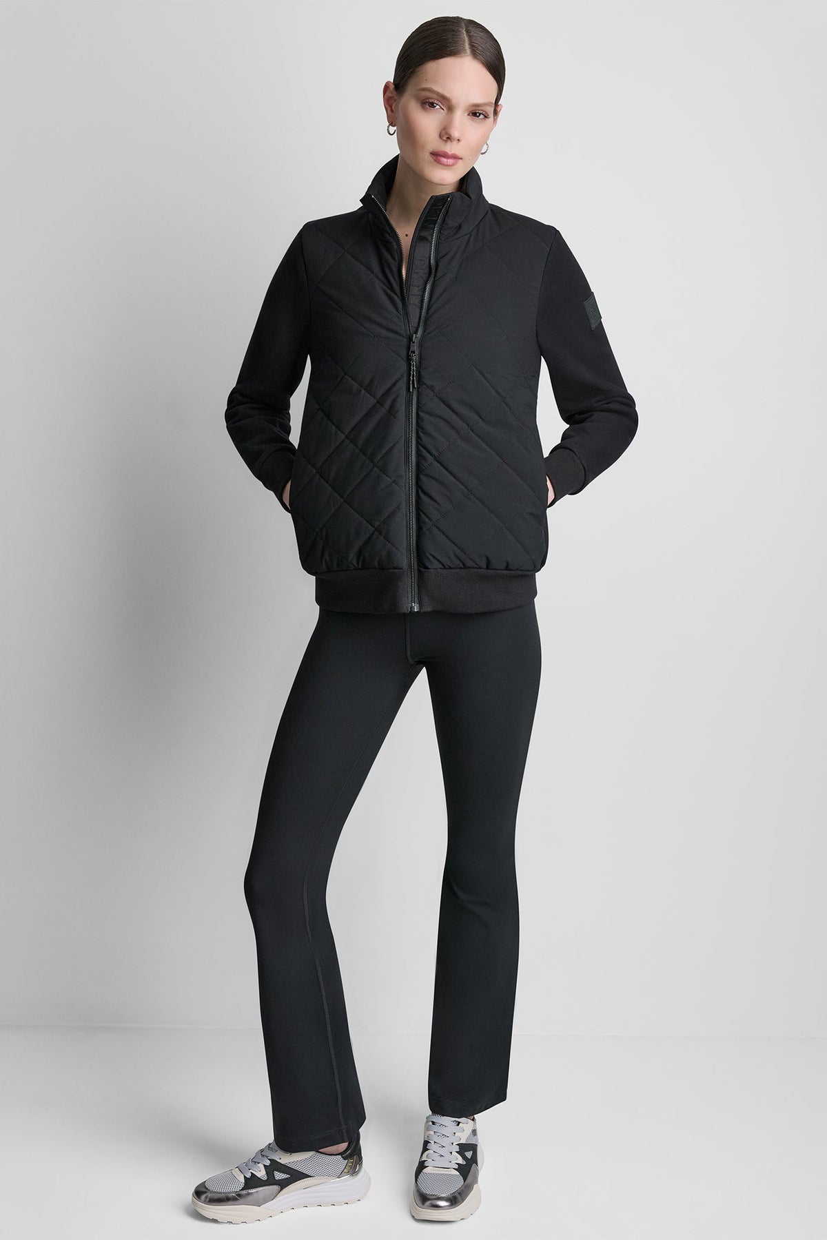 DKNY LIGHT WEIGHT HYBRID JACKET