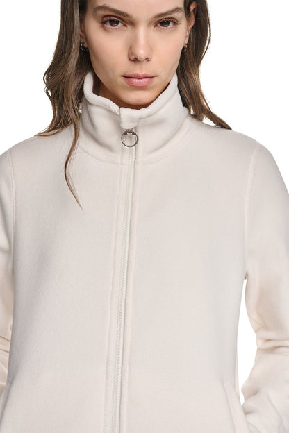 DKNY TECH FLEECE FULL ZIP JACKET