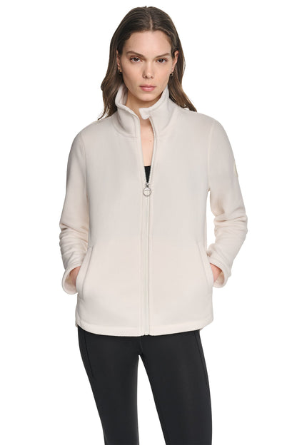 DKNY TECH FLEECE FULL ZIP JACKET