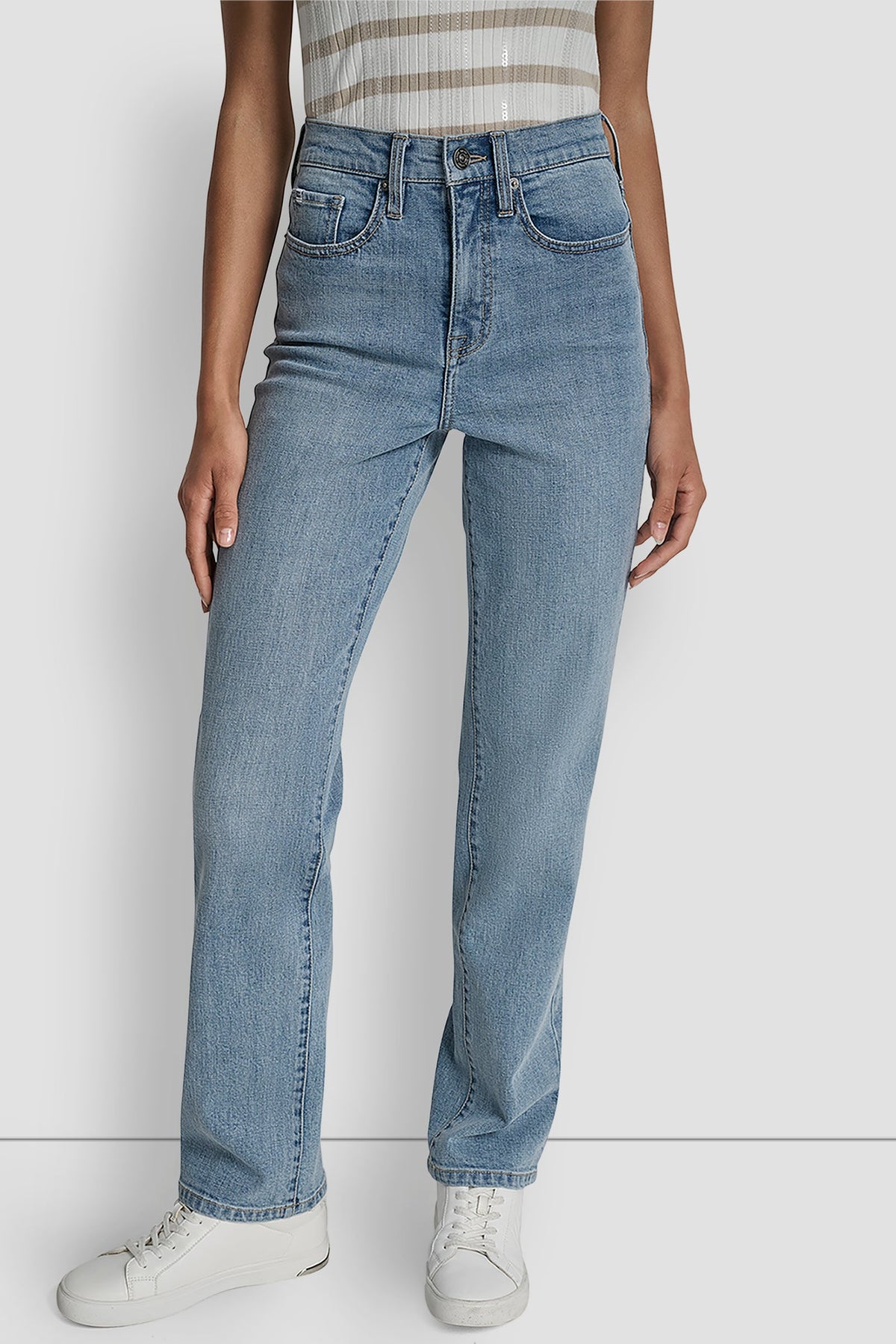 DKNY HIGH-RISE CLASSIC STRAIGHT