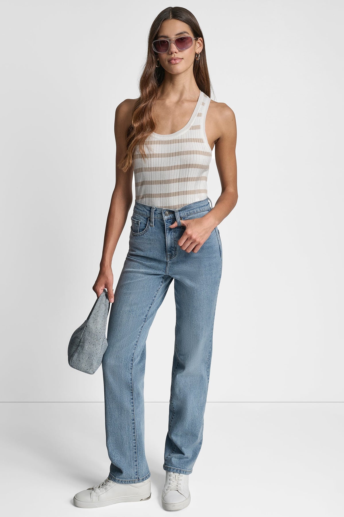 DKNY HIGH-RISE CLASSIC STRAIGHT