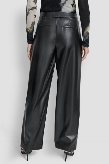 DKNY WIDE LEG PLEAT FRONT PANT