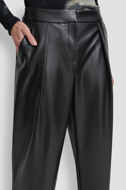 DKNY WIDE LEG PLEAT FRONT PANT