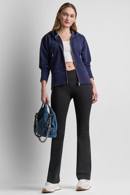 DKNY TECH OTTOMAN FULL ZIP HOODIE