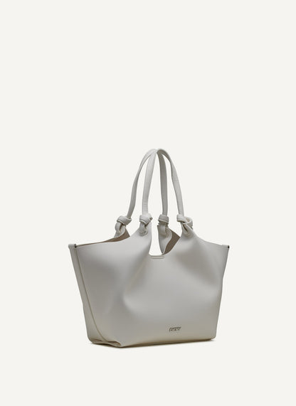 DKNY PAULA MEDIUM TOTE WITH LOGO STRAP