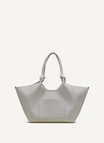 DKNY PAULA MEDIUM TOTE WITH LOGO STRAP