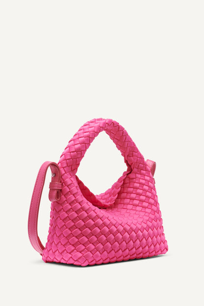 DKNY GISELLE WOVEN NEOPRENE CROSSBODY BAG