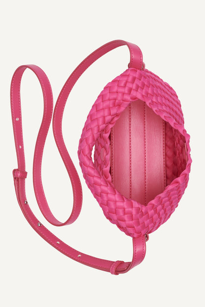 DKNY GISELLE WOVEN NEOPRENE CROSSBODY BAG