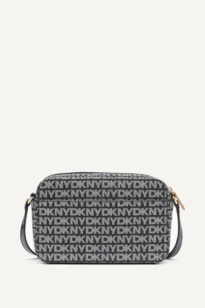 DKNY AVRIL LOGO CAMERA BAG