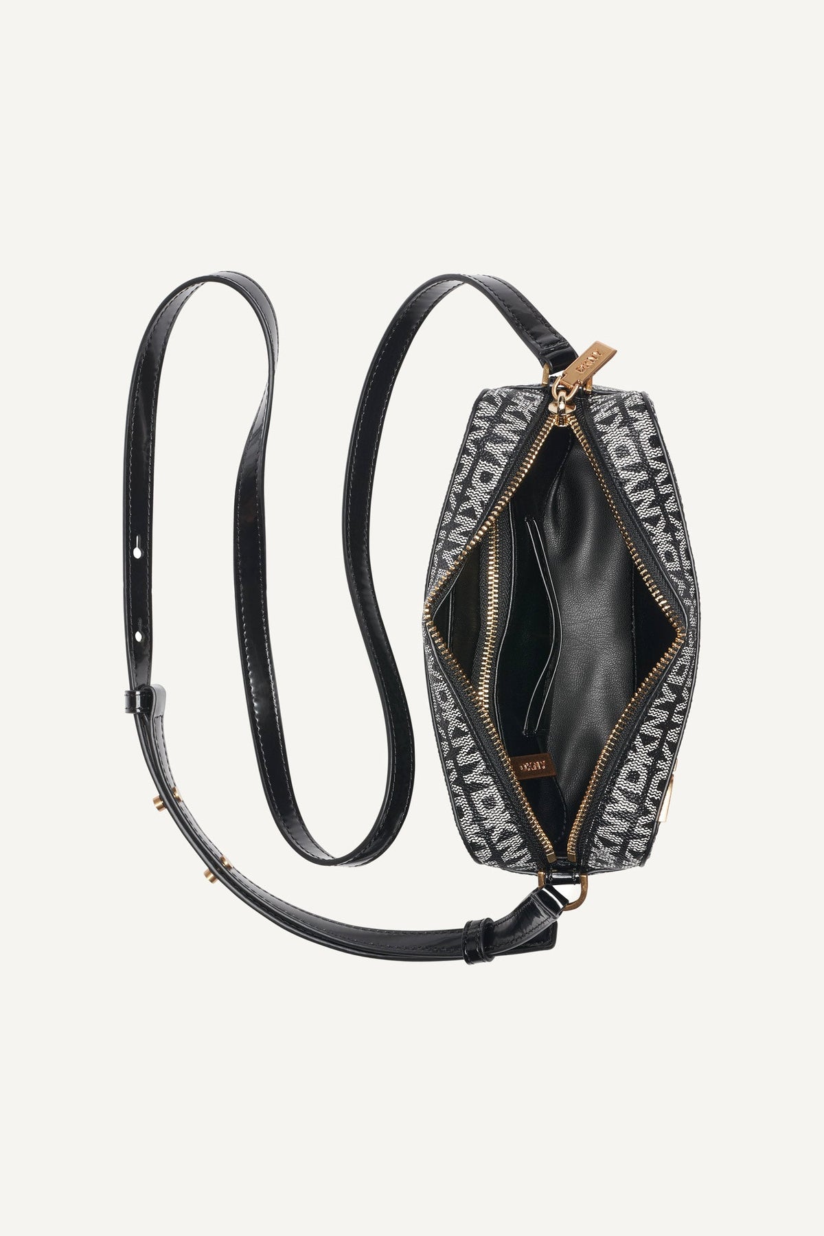 DKNY AVRIL LOGO CAMERA BAG