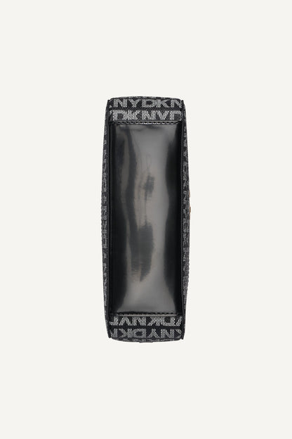 DKNY AVRIL LOGO CAMERA BAG