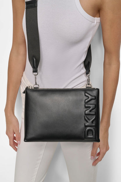 DKNY TINSLEY LOGO CROSSBODY