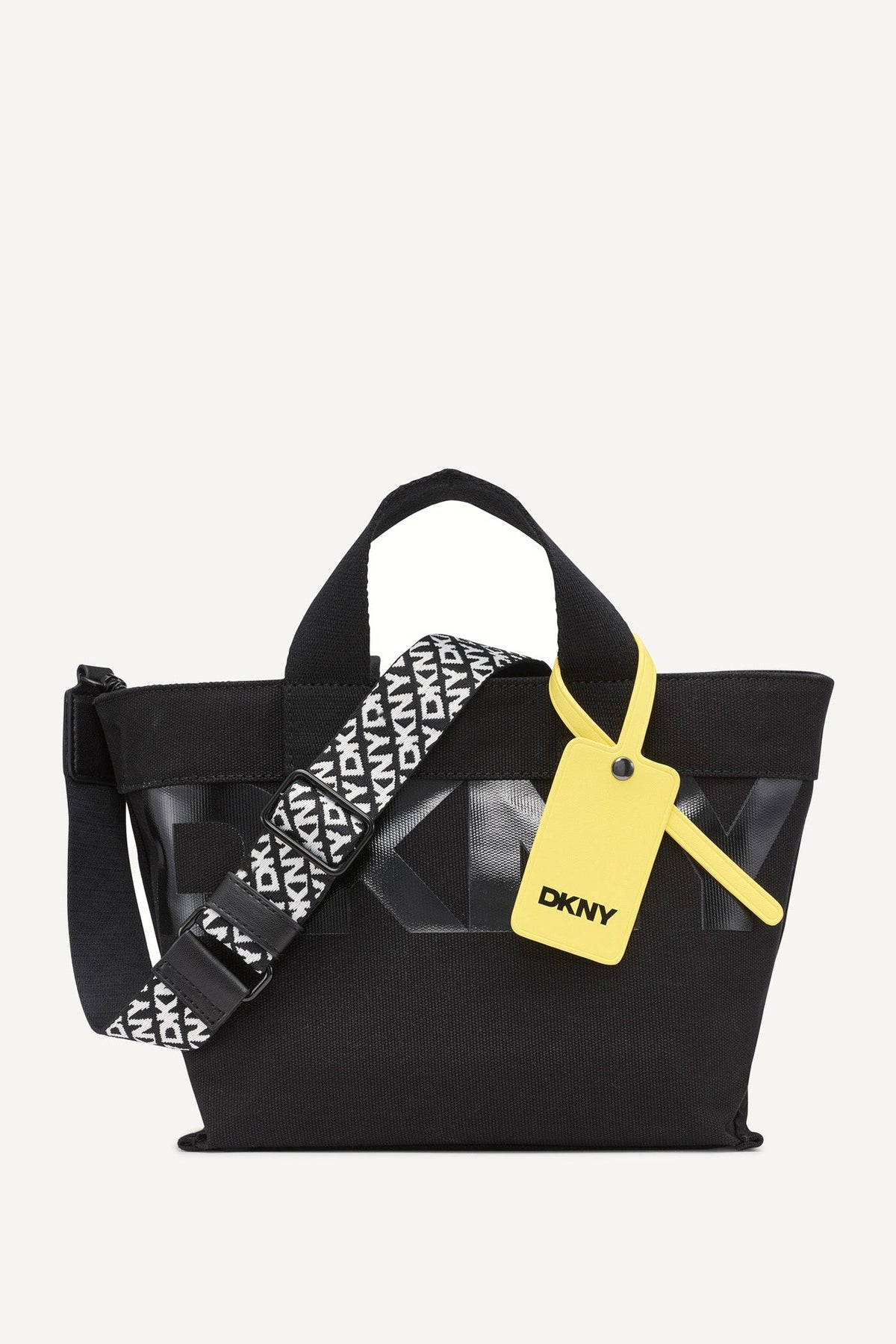 DKNY BRADY CANVAS LOGO CROSSBODY BAG