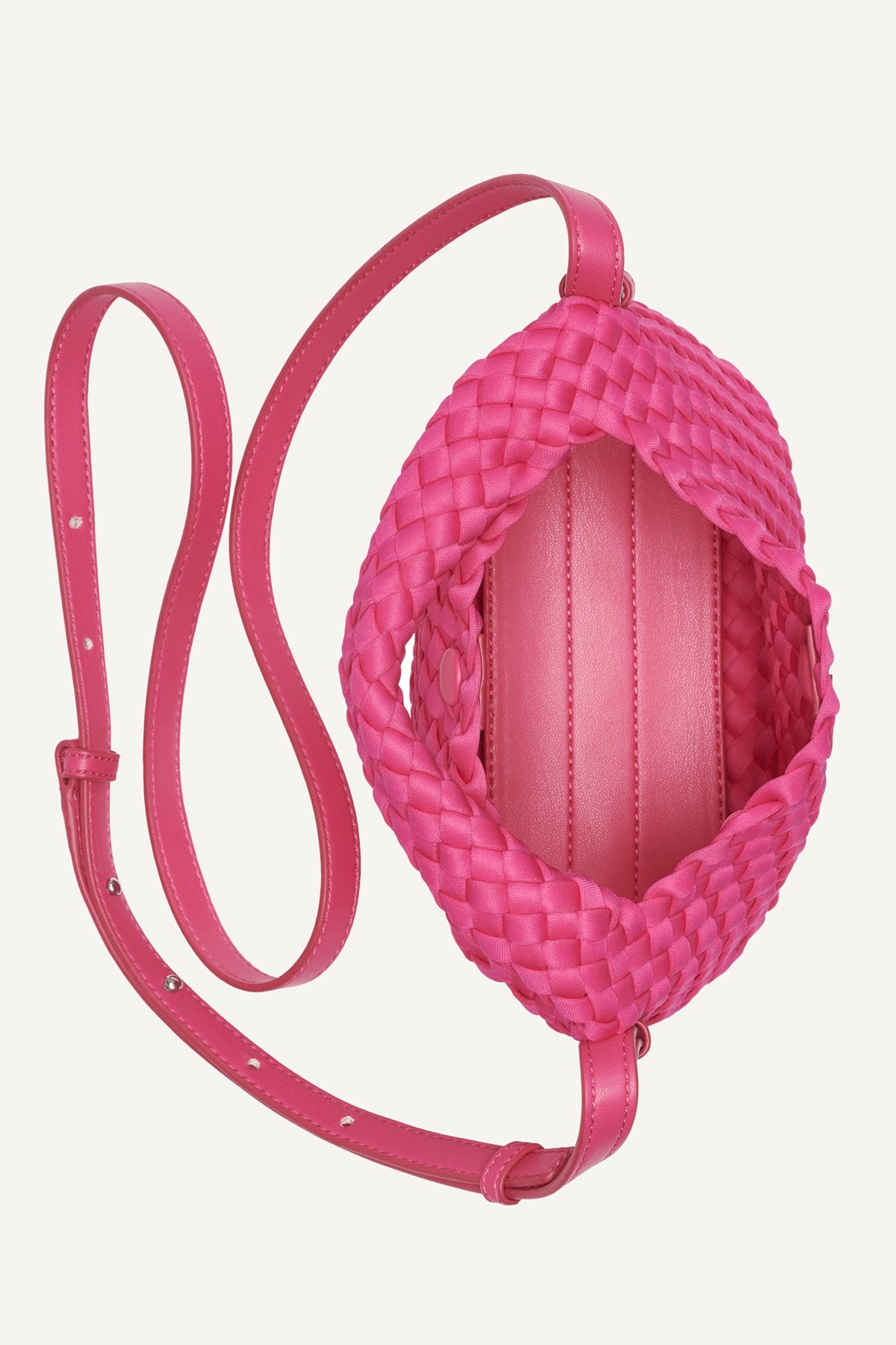 DKNY GISELLE WOVEN NEOPRENE CROSSBODY BAG