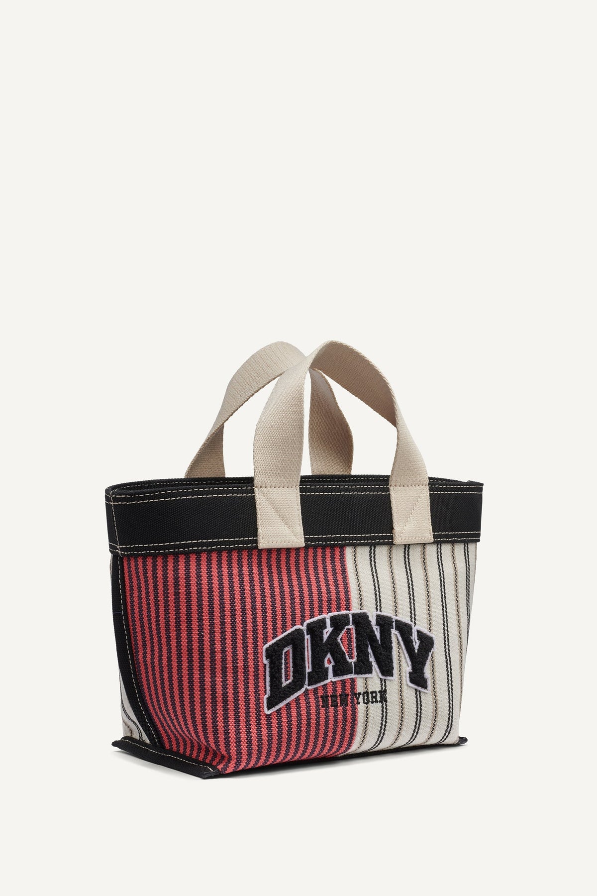 DKNY BRADY CANVAS STRIPE SMALL LOGO CROSSBODY BAG