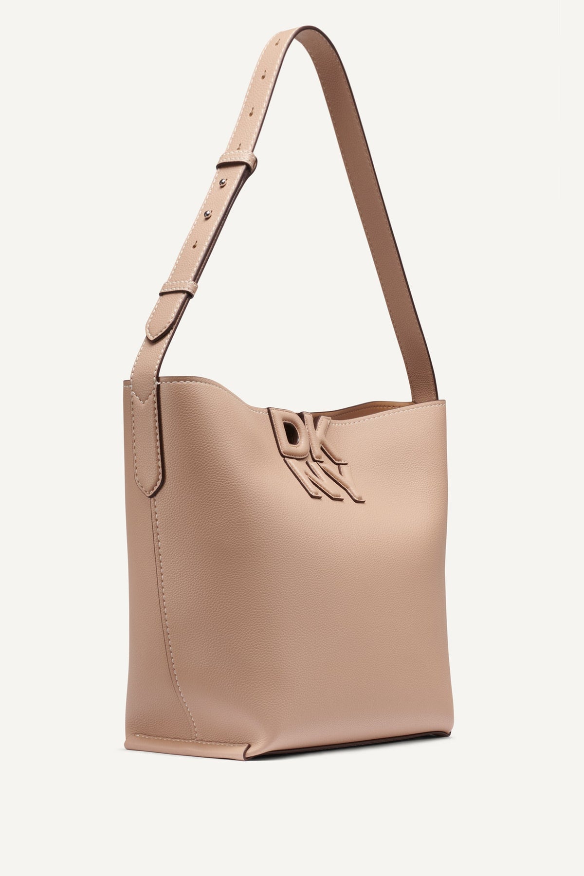 DKNY NICOLE LOGO BUCKET BAG