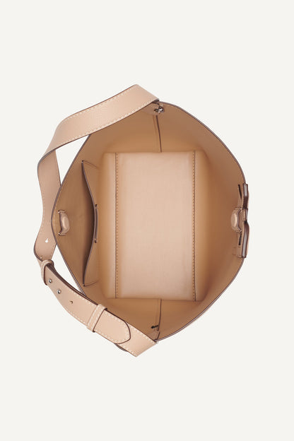 DKNY NICOLE LOGO BUCKET BAG