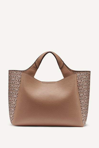DKNY WILLA NEW YORK LOGO SATCHEL