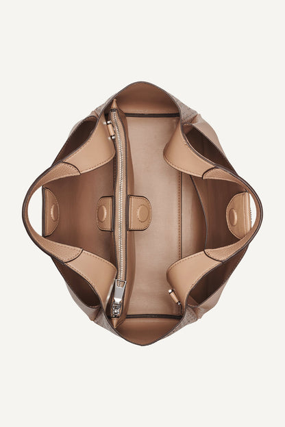 DKNY WILLA NEW YORK LOGO SATCHEL