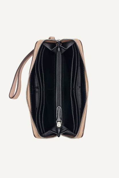 DKNY PAULA LARGE ZIP AROUND WALLET