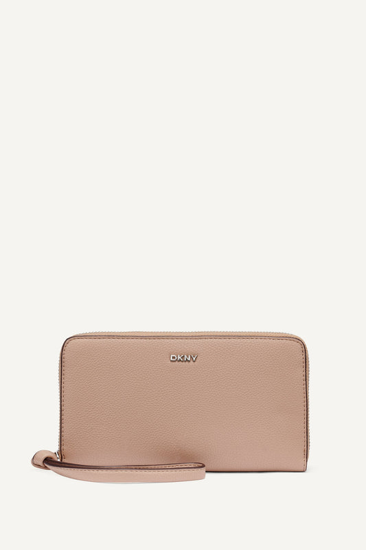 DKNY PAULA LARGE ZIP AROUND WALLET