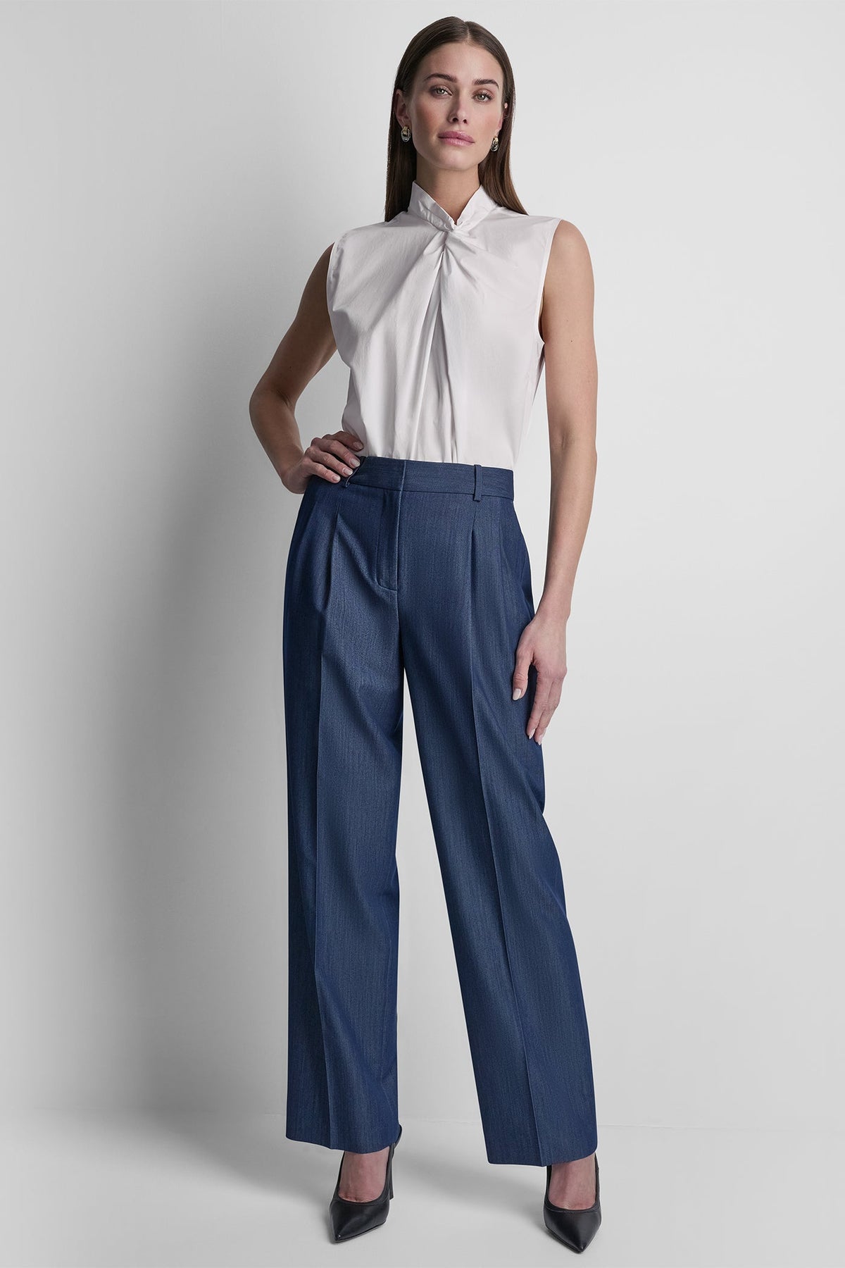 DKNY STRAIGHT LEG TROUSER