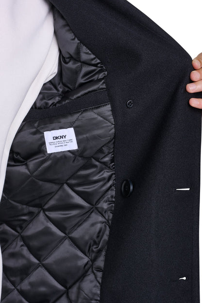 DKNY FAUX WOOL PEACOAT