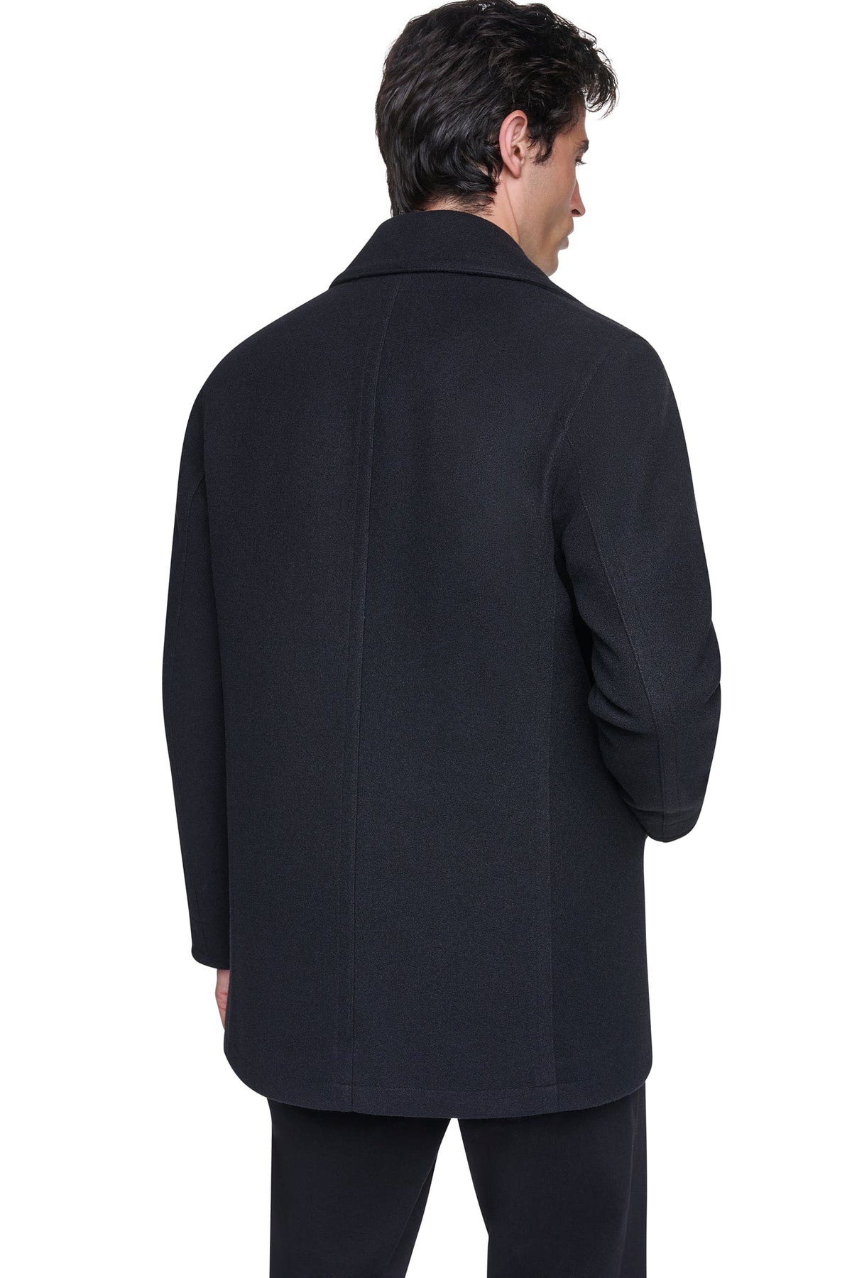 DKNY FAUX WOOL PEACOAT