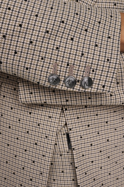 DKNY ONE BUTTON COLLAR BLAZER