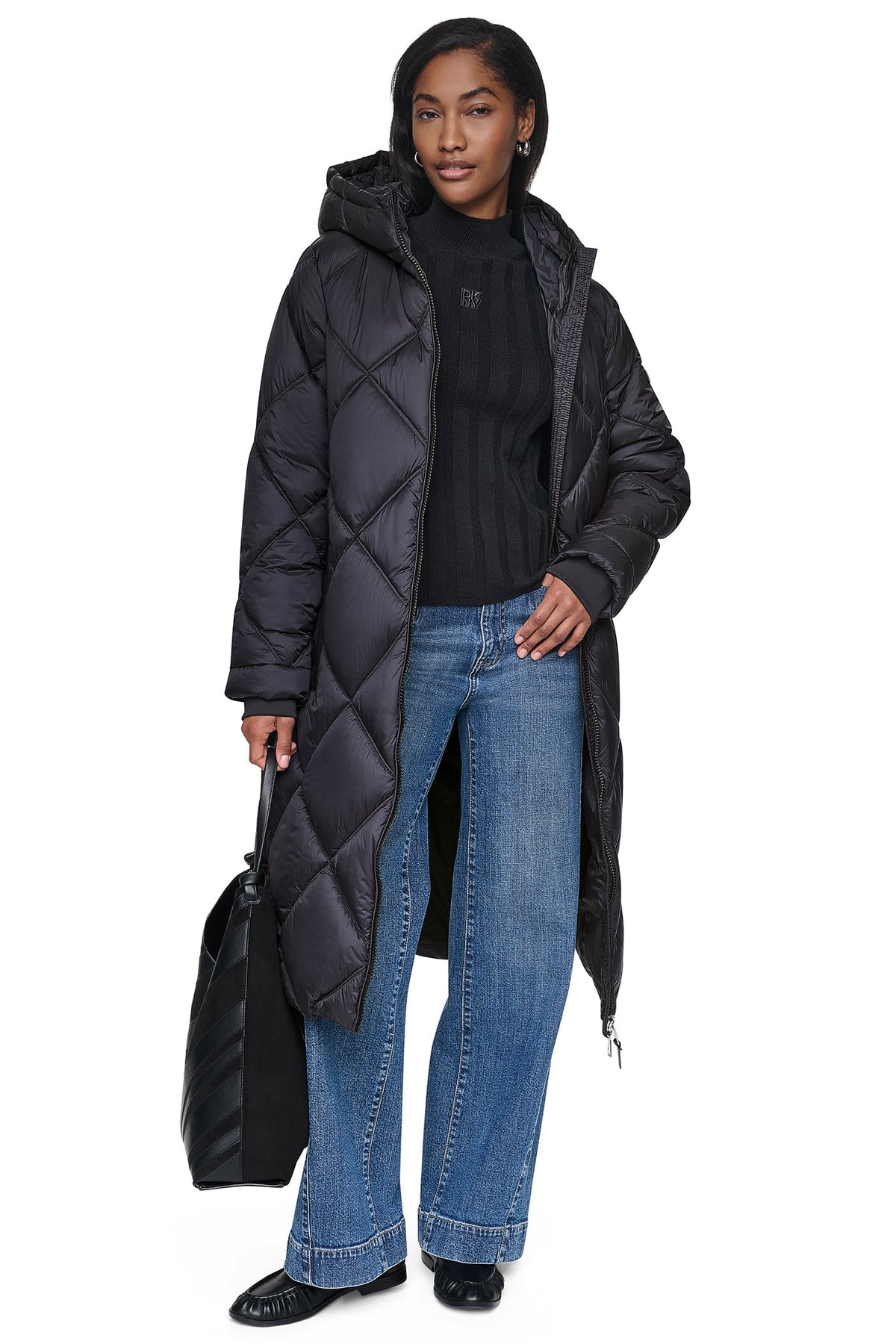 DKNY QUILTED PUFFER