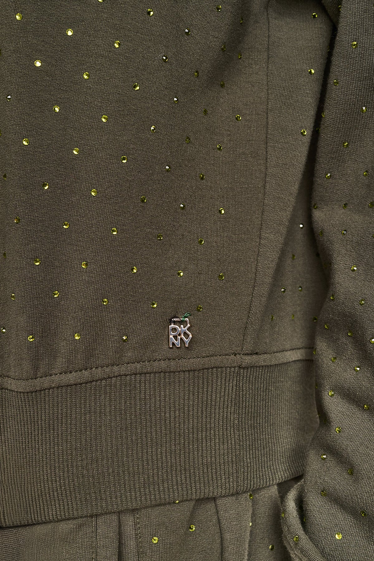 DKNY RHINESTONE HOODIE