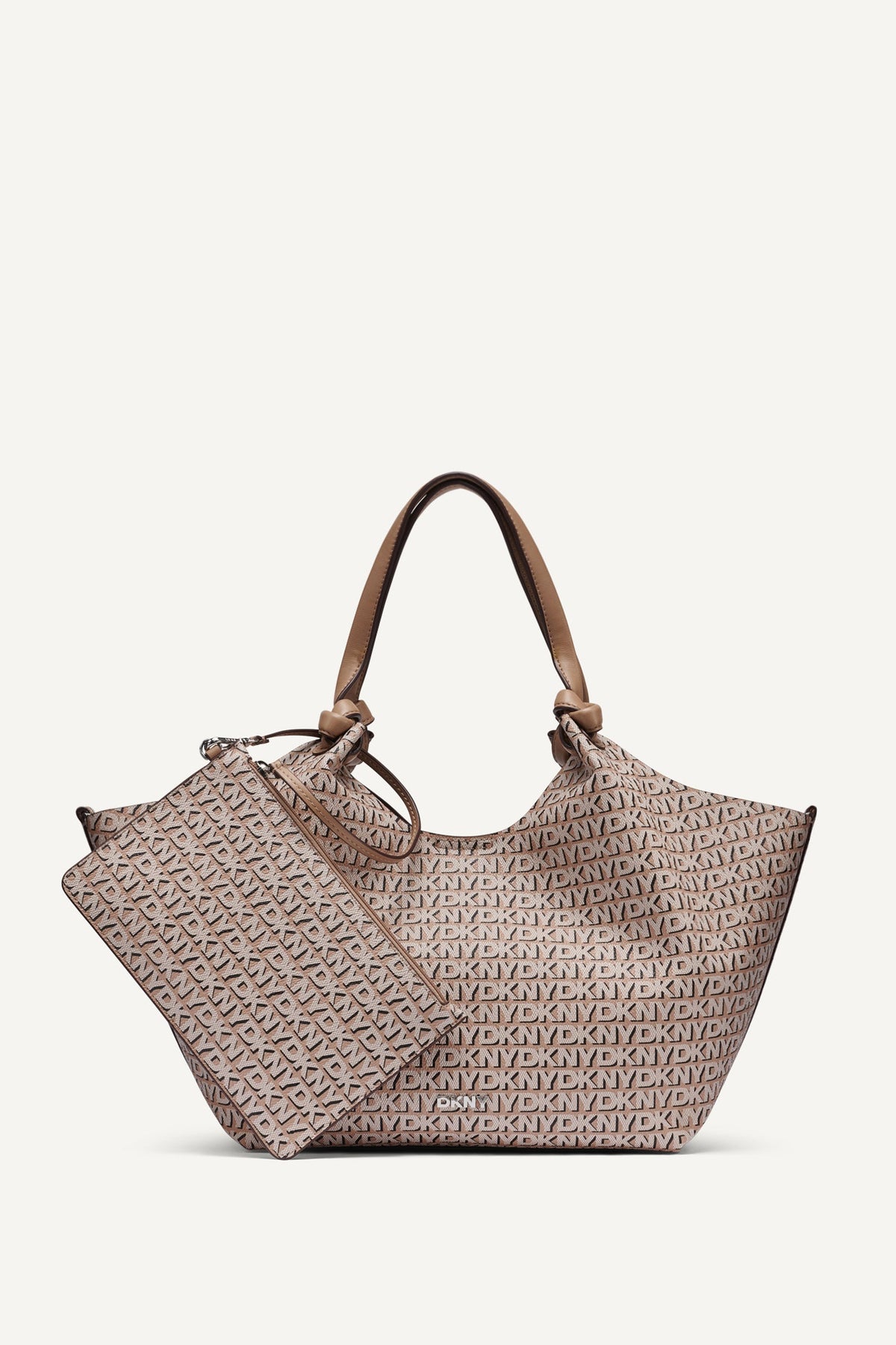 DKNY PAULA NEW YORK LOGO MEDIUM COMMUTER TOTE