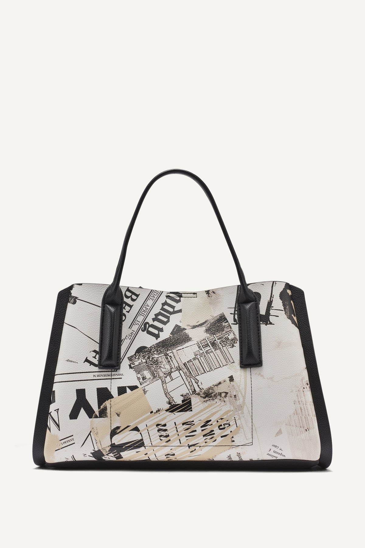 DKNY JOSIE NEWSPAPER SATCHEL