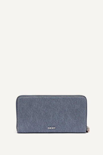 DKNY NESSA LARGE ZIP AROUND WALLET