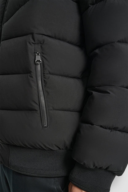 DKNY STRETCH BOMBER JACKET