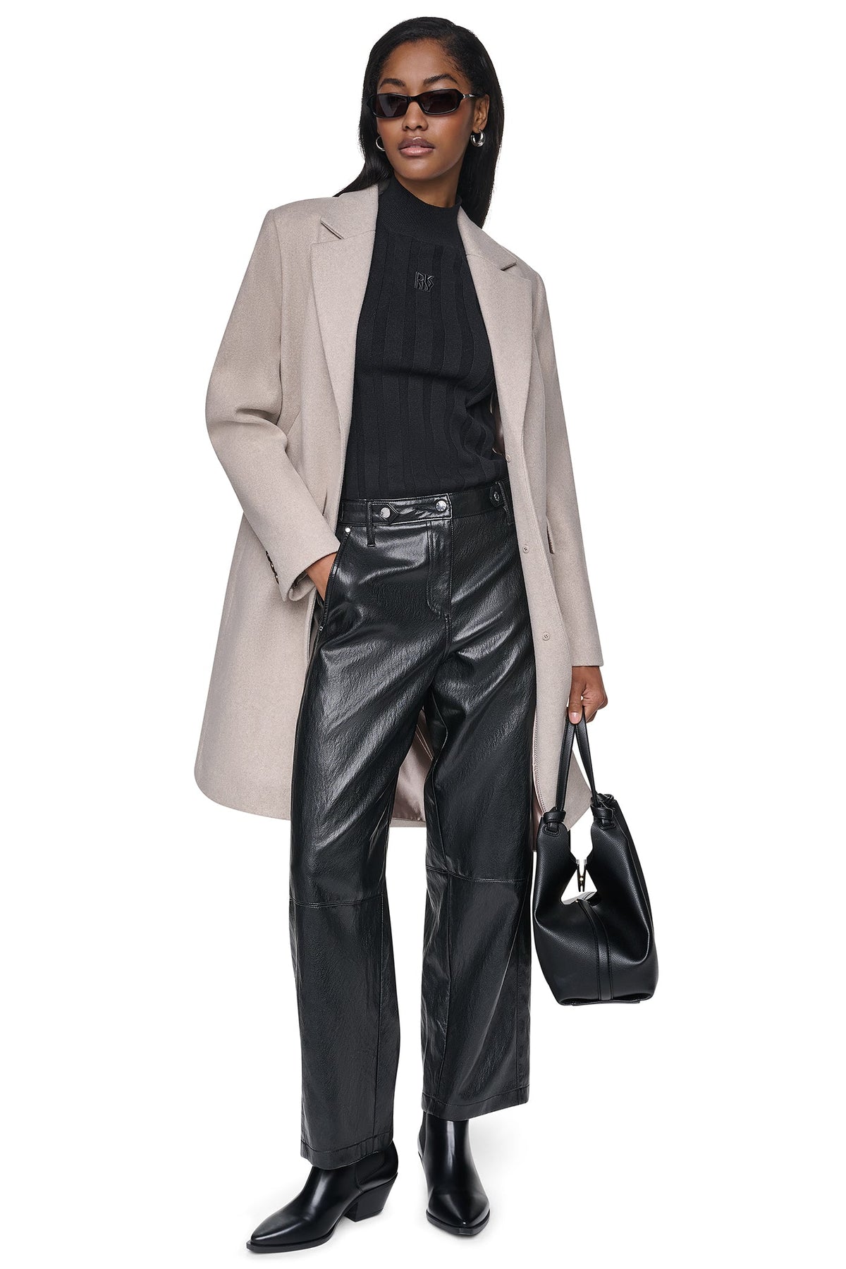 DKNY LONGLINE COAT