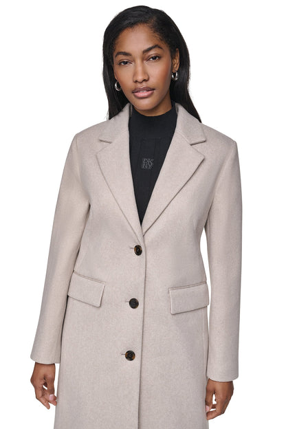 DKNY LONGLINE COAT